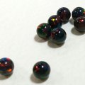 球形オパール（直径4mm）ブラック