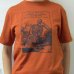 画像1: Skeleton T-Shirt, Rust（スケルトン　Tシャツ，ラスト色）　 (1)