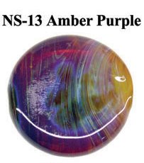 NS   Amber/Purple Frit （アンバー/パープル フリット）