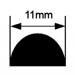 サイマックス  ロッド　半円形（11mm）