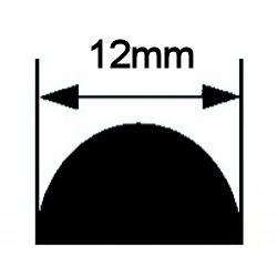 サイマックス  ロッド　半円形（12mm）