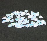 画像: 三角形（平面型）オパール（3mm）ホワイト