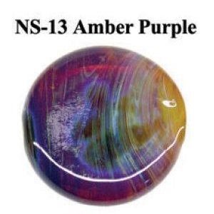 画像: NS   Amber/Purple Frit （アンバー/パープル フリット）