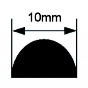 画像: サイマックス  ロッド　半円形（10mm）