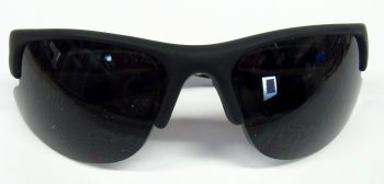 画像1: ポリカーボネイトレンズ 度付きレンズ追加部品付き スタイリッシュブラック