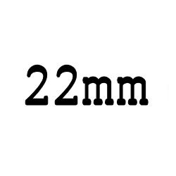画像1: クリア ロッド　22mm